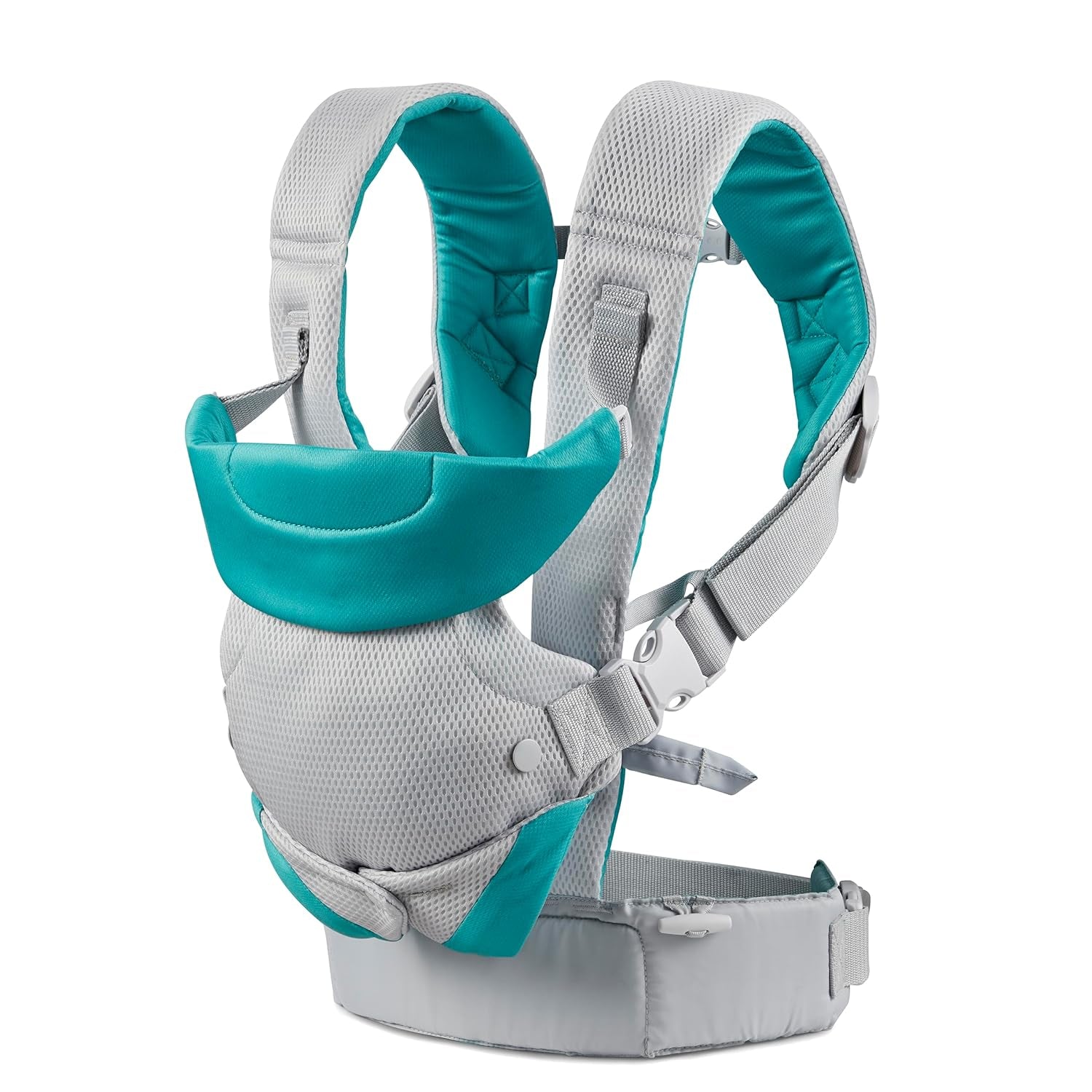 Flip 4-In-1 Light & Airy Convertible Baby Carrier, Adjustable, Ergonomic Babywearing, Registry Essential, Baby Carrier for Newborn to Toddler | Adjustable Fit, Enhanced Lumbar Support, Ergonomic Hands-Free Parenting, Registry Gift, for Newborns and Toddlers